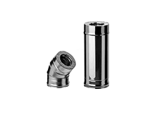 Двустенные дымоходы (утепленные)